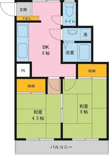 青山・永田共同ビル【3階】の間取り