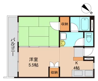 メゾンエスト【3階】の間取り