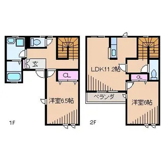 コルティーレ羽沢の間取り