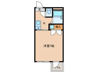 メゾン・リベルテ【2階】の間取り