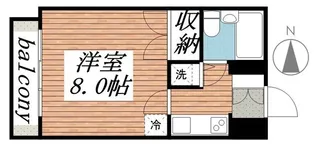 ラ・レジダンス・ド・グロワール【7階】の間取り