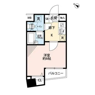 プレール・ドゥーク水天宮【2階】の間取り