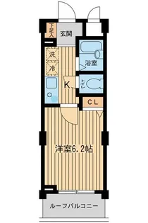 東京都品川区西五反田5【マンション】の間取り