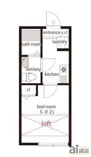 東京都東村山市野口町1【アパート】の間取り
