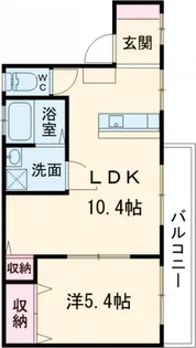 八木弐番館ビル【3階】の間取り