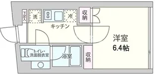 クーカイ・テラス祐天寺【3階】の間取り