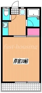 山渓荘【2階】の間取り