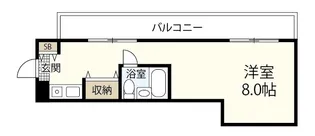 第9シティビル【2階】の間取り