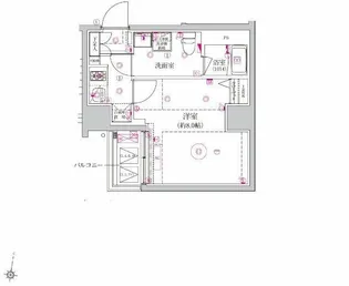 ベルシード森下II【3階】の間取り