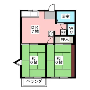 メゾンプレミール【1階】の間取り