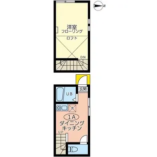 ユナイト横浜ファーストブランチ【2階】の間取り