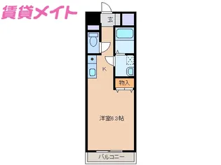 Green Hills【3階】の間取り