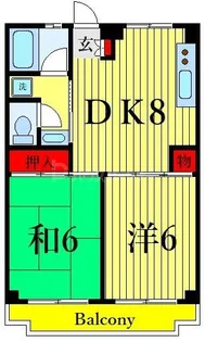 アメニティビラ【2階】の間取り