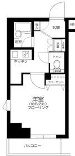 東京都墨田区本所2【マンション】の間取り