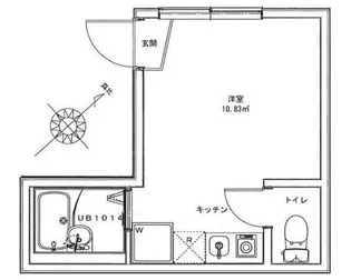 JTレジデンス池袋本町【1階】の間取り
