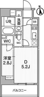 ALTERNA東池袋【4階】の間取り