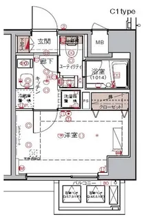 東京都大田区大森西5【マンション】の間取り