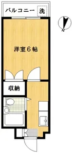 モンターナセブン【3階】の間取り