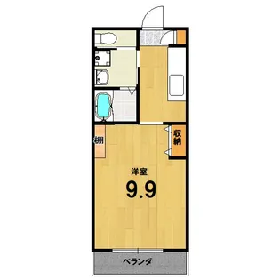 AXIS【2階】の間取り