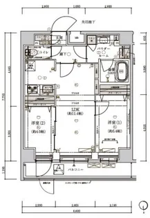 メインステージ浮間舟渡(メインステージウキマフナド)【1階】の間取り