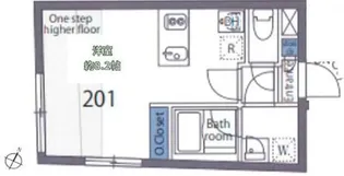 アレッタ笹塚【2階】の間取り