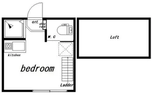 K1新宿【2階】の間取り
