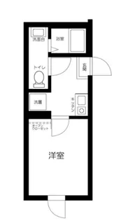 エクラ中台【3階】の間取り