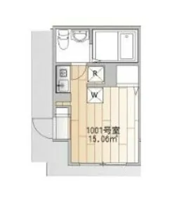 ガーデン中目黒III【1階】の間取り