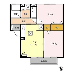 LaForet結城 A【1階】の間取り