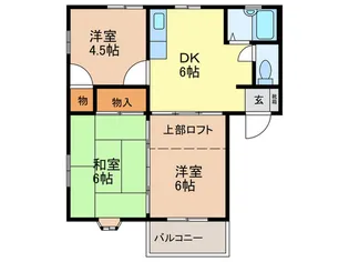 シュテルネンハイム【2階】の間取り