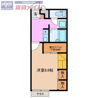Versa Casa 伊賀【1階】の間取り