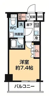 セジョリ墨田EASTII【2階】の間取り