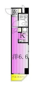 ワコーレ亀有2【3階】の間取り