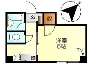 三和マンション【3階】の間取り