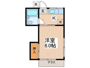 グリーンハイム【1階】の間取り