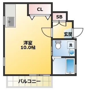 Star Valley E SIDE(スターヴァレイイーサイド)【2階】の間取り