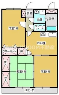 西村コーポレーションII【2階】の間取り