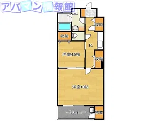 フラワーフェアリ【3階】の間取り