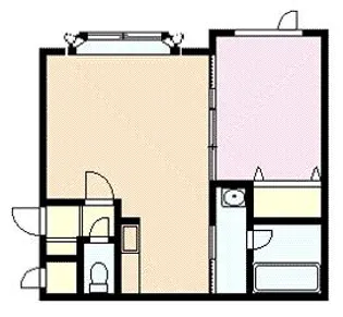 クリスタルハーモニー【1階】の間取り