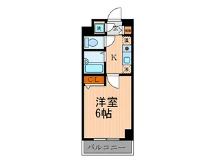 なかよしマンション四条大宮【7階】の間取り