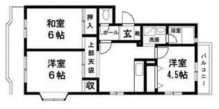 ドルチェ新川崎【3階】の間取り