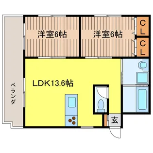 TKハウス【3階】の間取り