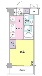 Mark Forest【1階】の間取り