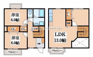 ルミエールヴィラの間取り