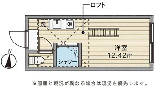 フェリスミーテ【2階】の間取り
