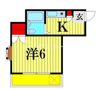 五香ビレッジ【2階】の間取り