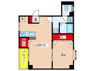 ウイング日吉【2階】の間取り