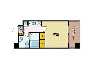 サヴォイテンジンクォーター【11階】の間取り