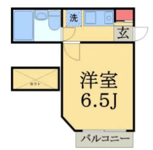 ジュネパレス松戸第103【1階】の間取り