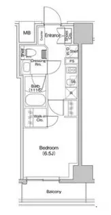 ザ・パークハビオ川口【8階】の間取り